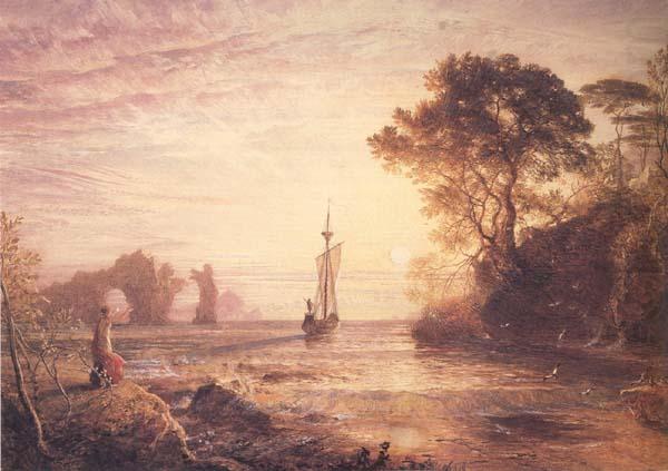 Farewell to Calypso, Samuel Palmer